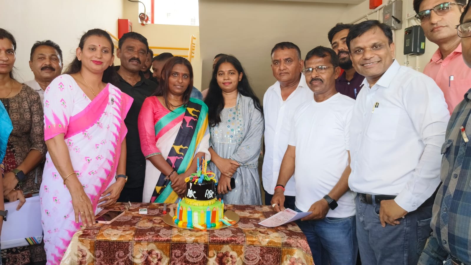 દુમાડ ગ્રામ પંચાયત ખાતે તાલુકા વિકાસ અધિકારી સાહેબશ્રીની અધ્યક્ષતામાં શાળા પ્રવેશોત્સવ કાર્યક્રમ — ફોટો 1