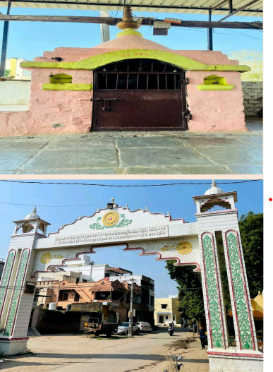 ગામના ઔતિહાસીક મંદિરો તરફ નજર કરીએ તો વૈદનાથ મહાદેવ મંદિર અંદાજીત ૨૦૦ વર્ષ જુનુ પૌરાણિક મંદિર હોય ગાયકવાડે ગામની સ્થાપના થયા બાદ ગામમા રહેતા લોકો માટે દર્શન કરવા માટે મંદિરની સ્થાપના કરી તથા પંઢરીનાથ (વિઠ્ઠલનાથ) મંદિર અંદાજીત ૨૧૪ વર્ષ જુનુ હોય જેની સ્થાપના ગાયકવાડી શાસનના મહારાજા શ્રી ખંડેરાવ ગાયકવાડે દર્શન કરવા કરી હતી.તેઓ તળાવની વચ્ચે દ્રિપ ઉપર રહેઠાણ હતુ ત્યાથી નાવડી મારફત દર્શનાર્થે આવતા હતા. — ફોટો 3